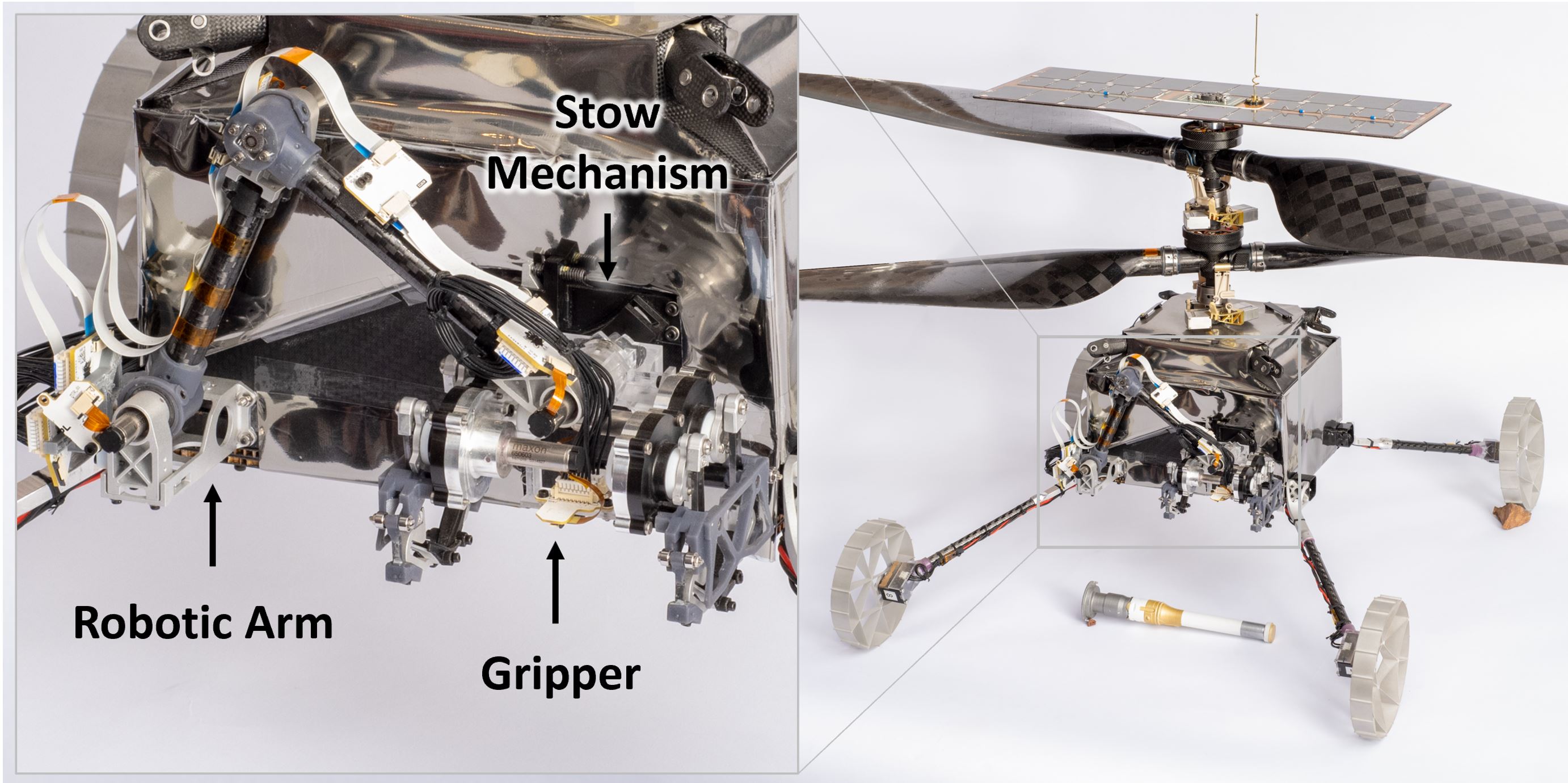 Mars Sample Recovery Helicopter Manipulation System Outline